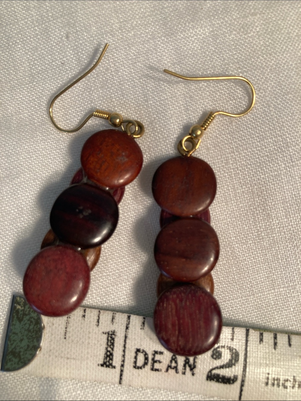 Large bundle of exotic wood earrings and bracelets - Picture 8 of 16